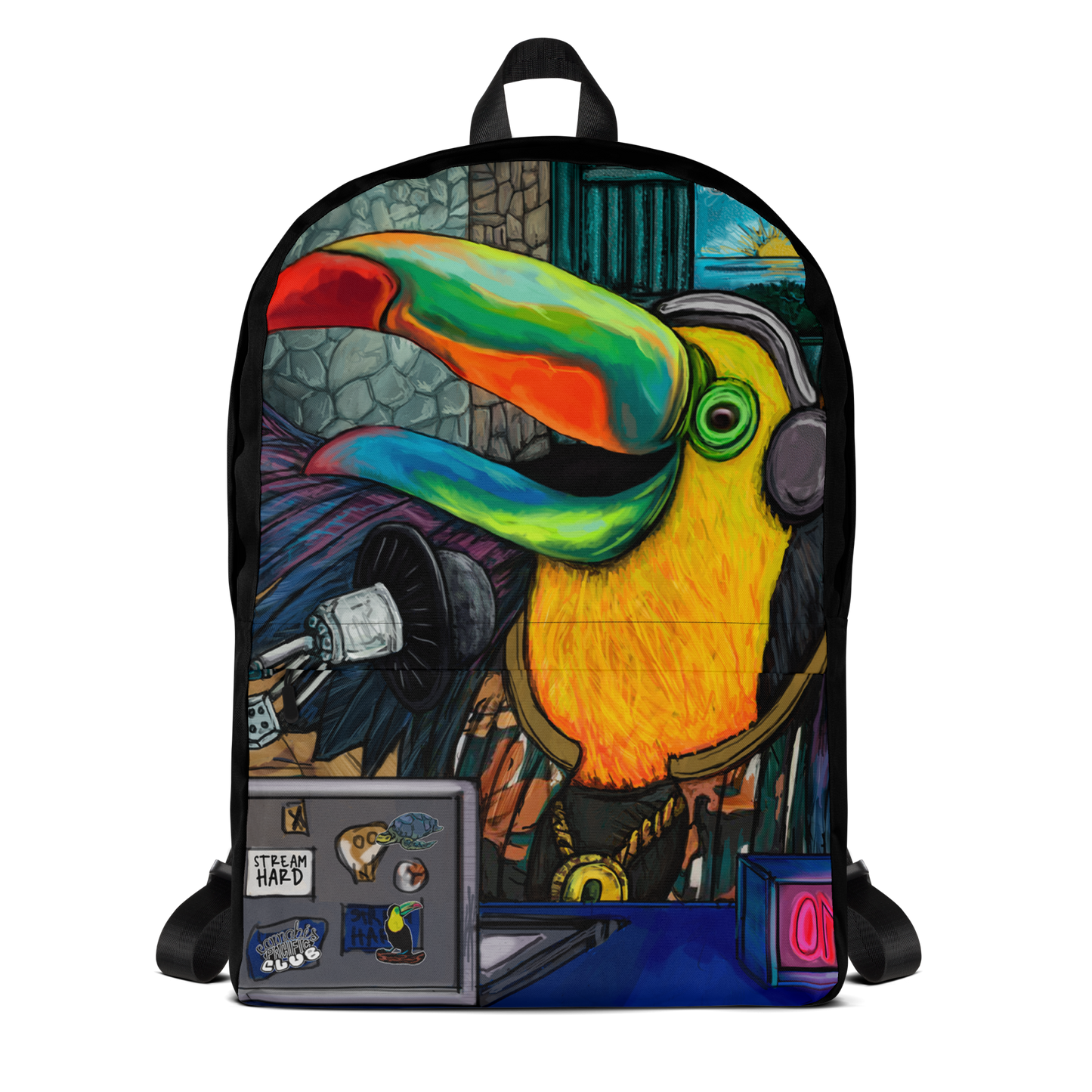 Keel Bill, Backpack