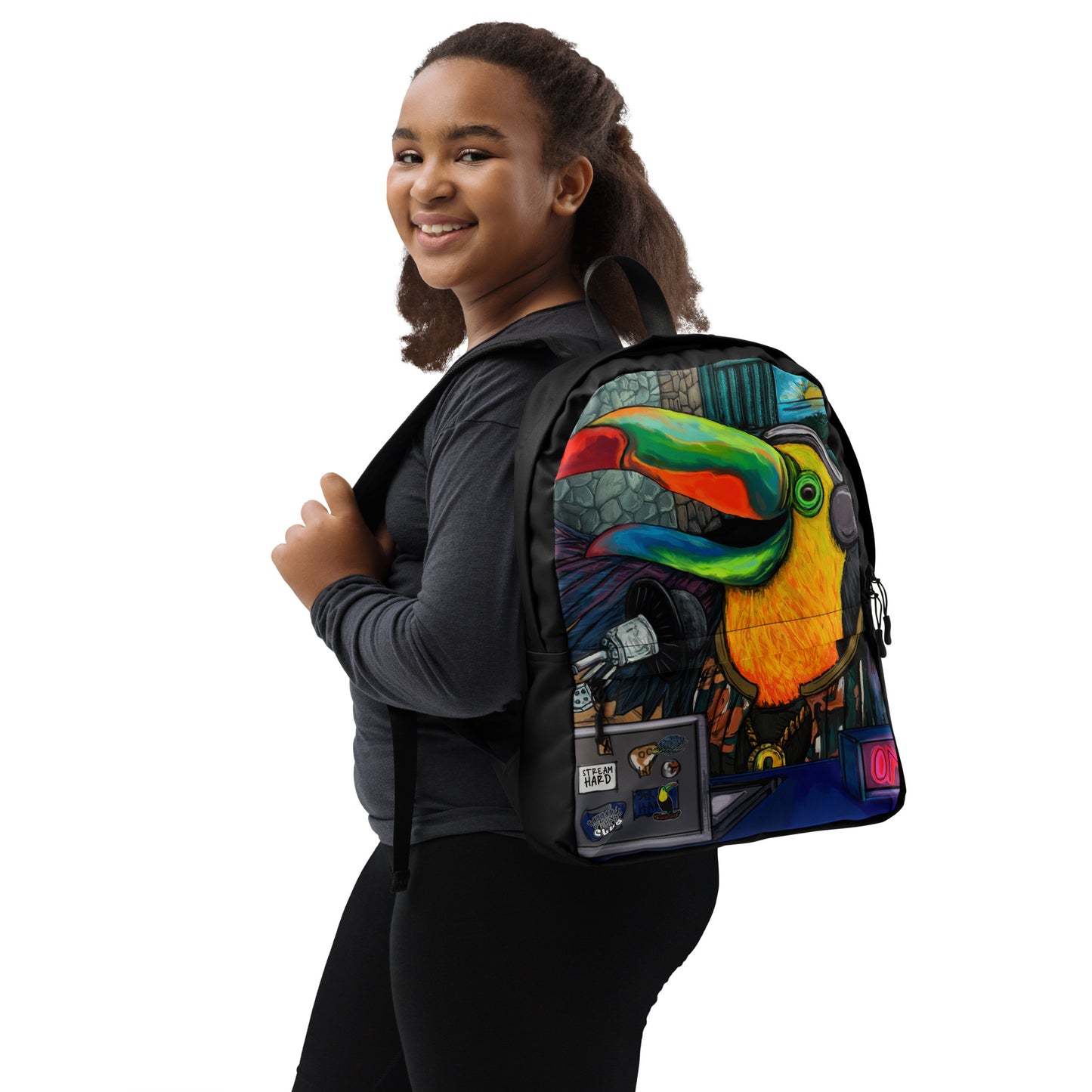 Keel Bill, Backpack
