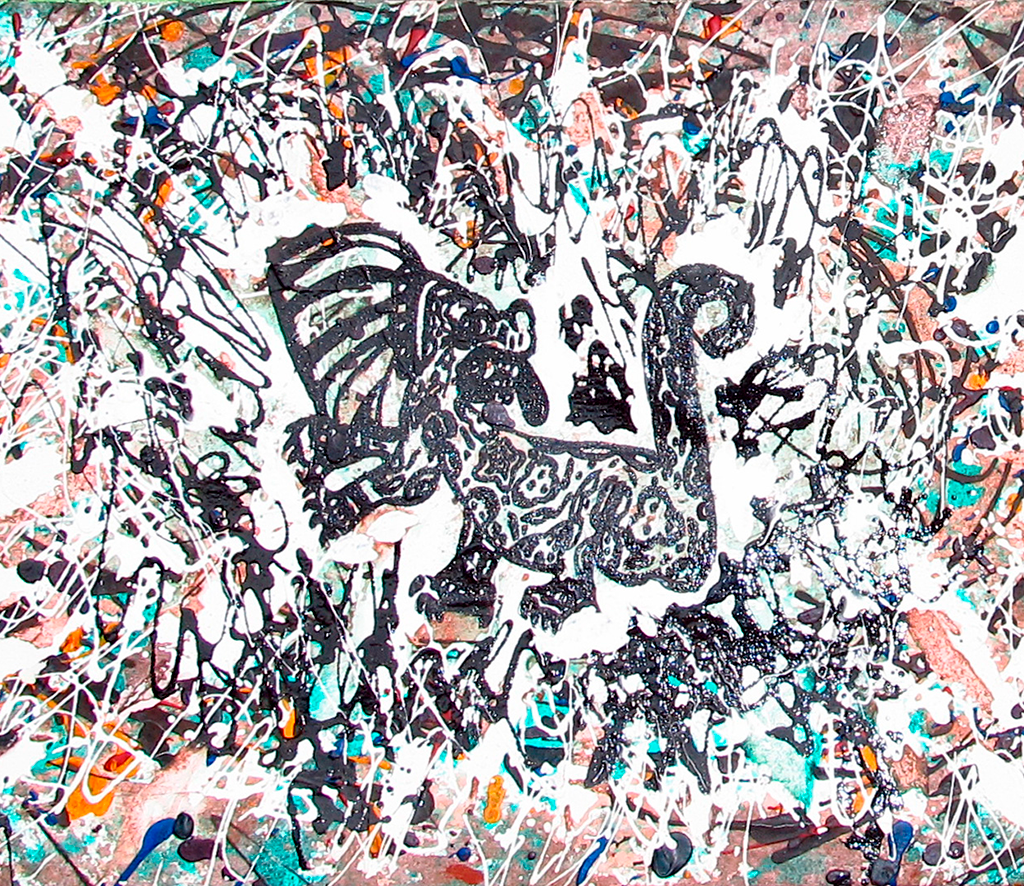 El Chamán, Acrylic on Canvas