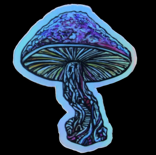 Mush D, Waterproof Sticker, CR