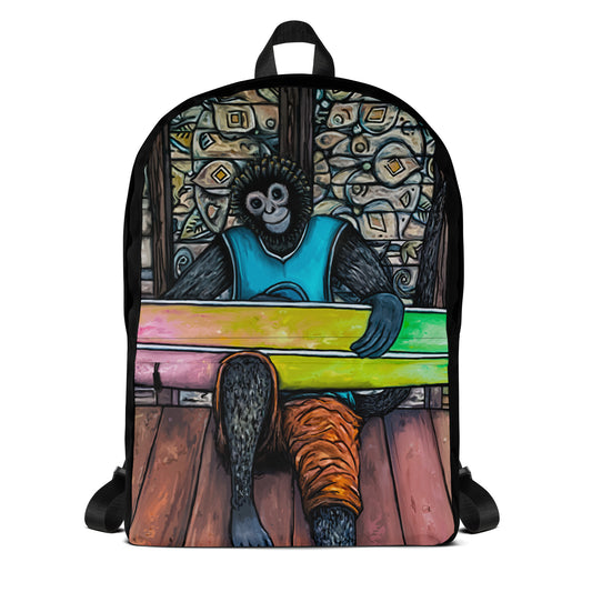 Spider Monk, Backpack