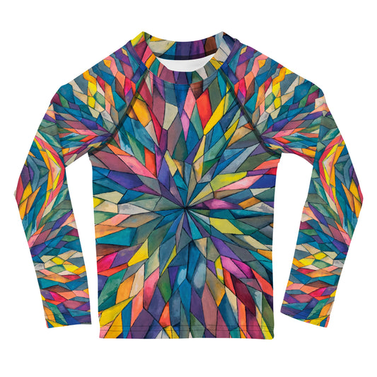 Crystals, Kids Rash Guard
